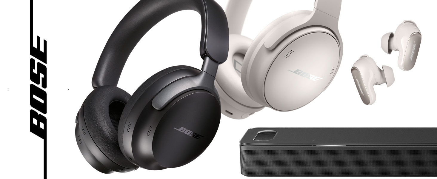 Накладні навушники з шумозаглушенням Bose QuietComfort Ultra, акумулятор 24 години, з мікрофоном, чорний