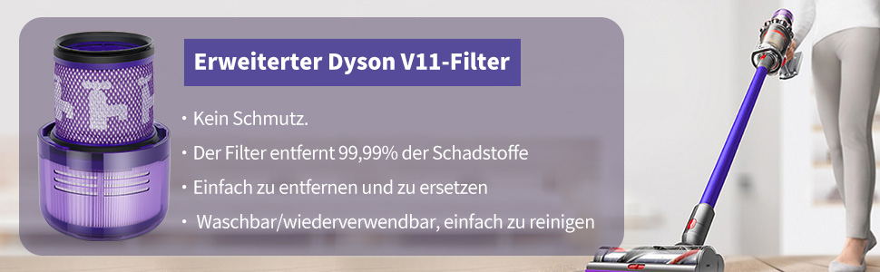 Фільтр Anka для заливки dysons V11, змінний фільтр фільтр для dysons v11 V15 SV14 SV22, частина 970013-02