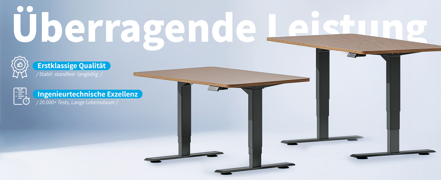 Електричний регульований стіл MAIDeSITe T2 Pro Plus сірий: 2 мотори, 4 пам'яті, нагадування про зміну положення