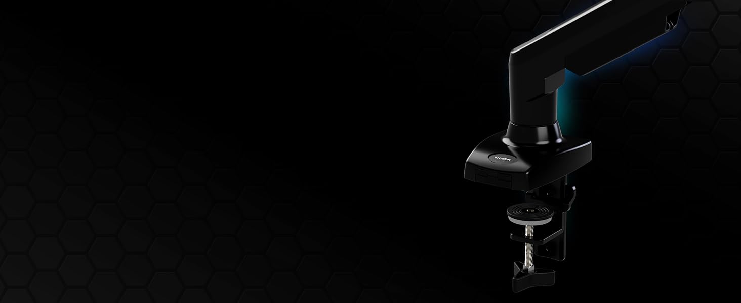 Кріплення для монітора Invision MX200, 19-32 дюйми, VESA 75/100 мм, регульоване, для офісу та дому