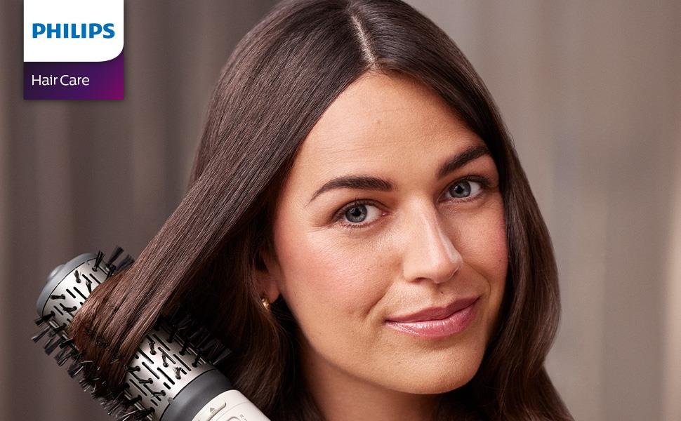 Philips AirStyler Serie 5000 BHA530/00: Фен-стайлер з 5 насадками (обертова щітка в комплекті)