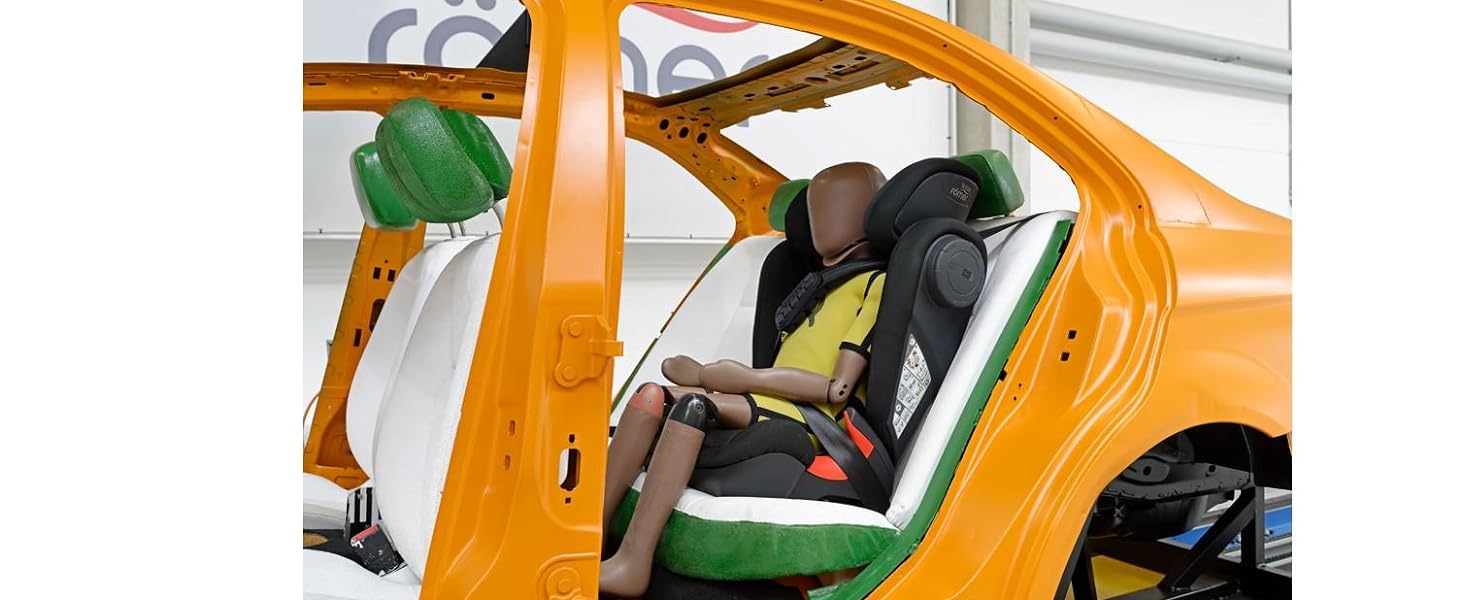 Дитяче автокрісло BRITAX RMER ADVENTURE PLUS 2, для дітей від 100 - 150 см (i-Size), 3,5 - 12 років, (Space Black)