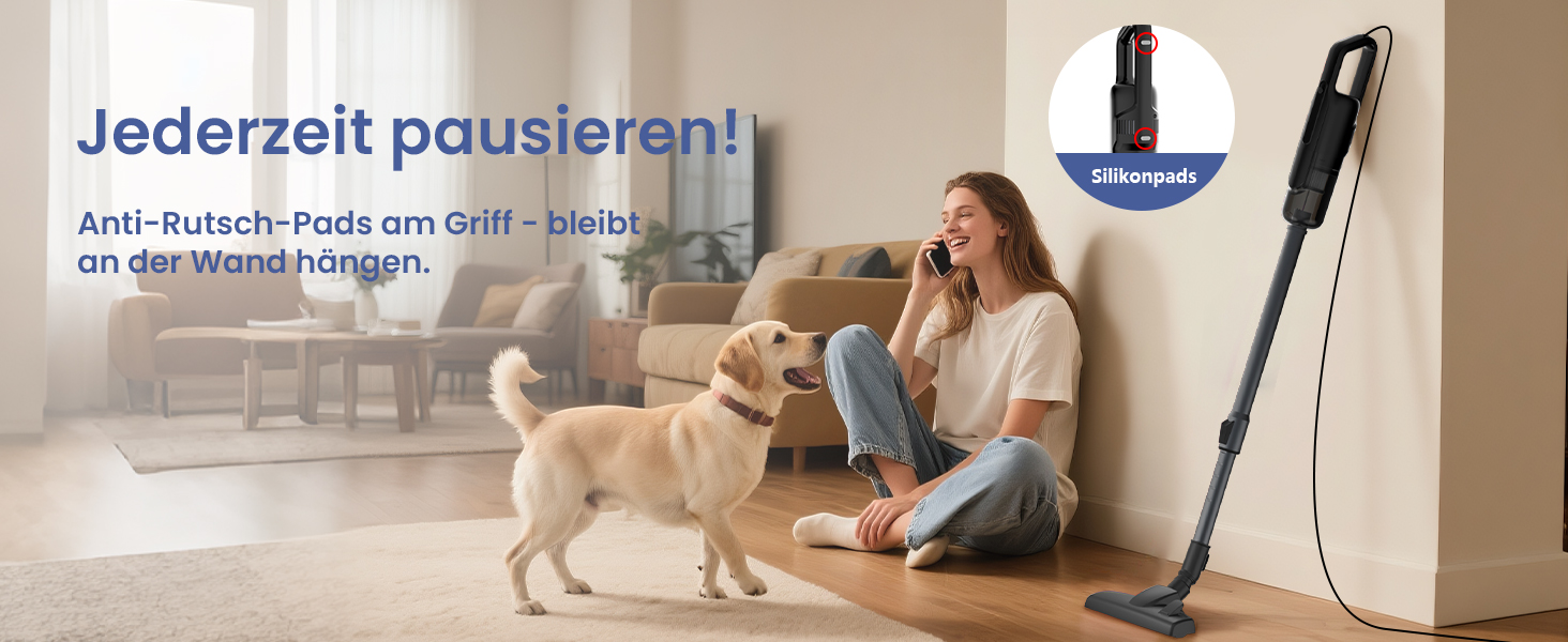 Версолайф C8PRO - пилосос з кабелем, 30000Pa/600W, 6-в-1, для твердих поверхонь, килимів та шерсті тварин, чорний