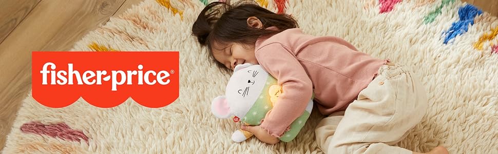 М’яка розслаблююча плюшева іграшка для засинання Fisher-Price