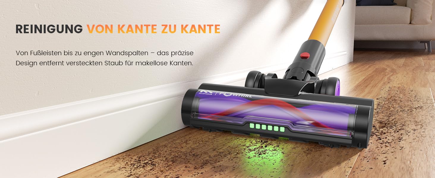 Акумуляторний пилосос AlloyMove A05: 50000Pa, 550W, 80 хвилин, LED дисплей, антизаплутувальна щітка, 7-ступенева фільтрація, для тварин, твердих поверхонь та килимів