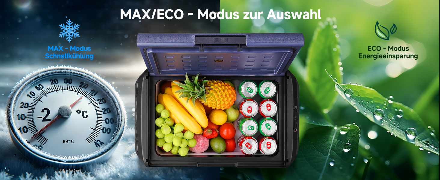 AAOBOSI Компресорна холодильна сумка Dual Zone з APP керуванням, IPX4 вологостійка, 12V 230V, -20°C до 20°C, 25L – для автомобіля, вантажівки, човна, кемпінгу, риболовлі та активного відпочинку