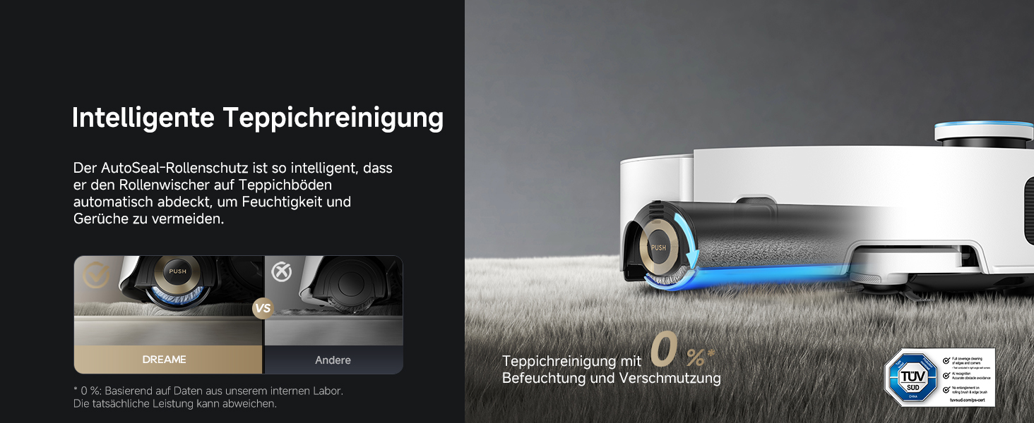 Робот-пилосос Dreame Aqua10 Ultra: миття та сухе прибирання, 30000Pa, 8 см, самоочищення, автоматичне спустошення, голосове керування