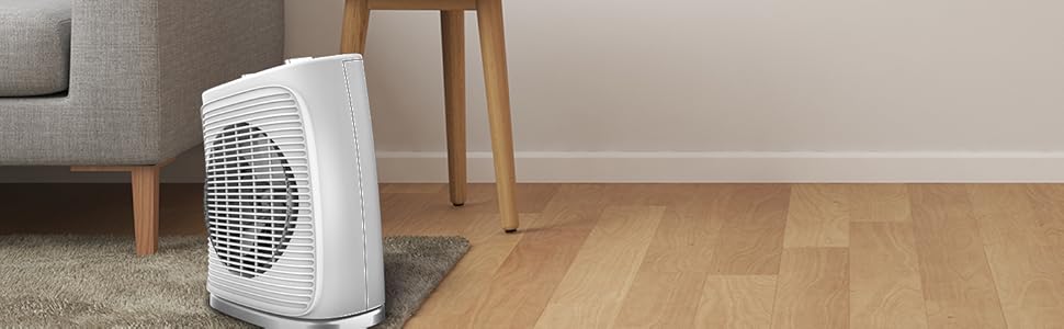 Електричний обігрівач Cecotec ReadyWarm 2050 Max Force Rotate - 2000 Вт, обертання 65°, 3 режими, термостат, 20 м²