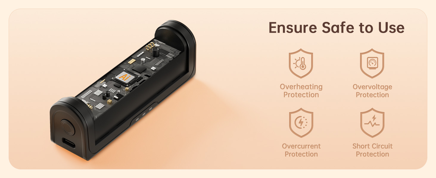 Jonwall Електричні грілки для рук, перезаряджувані, 2 шт. у наборі, USB, 3 режими нагріву, для кемпінгу, гольфу, подарунок, чорні