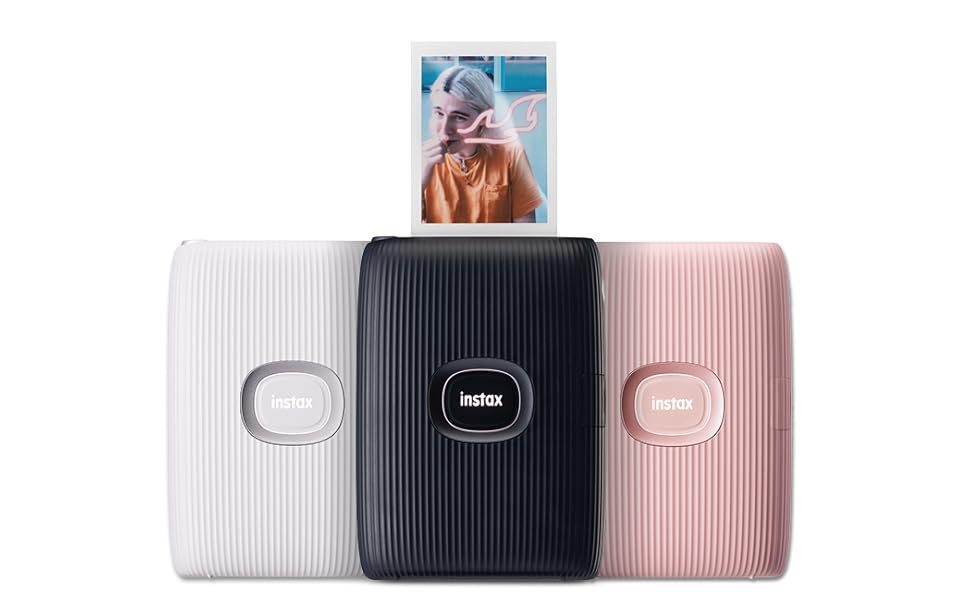 Друк фото з телефону INSTAX Mini LINK 2, Компактний принтер, Білий, Clay White