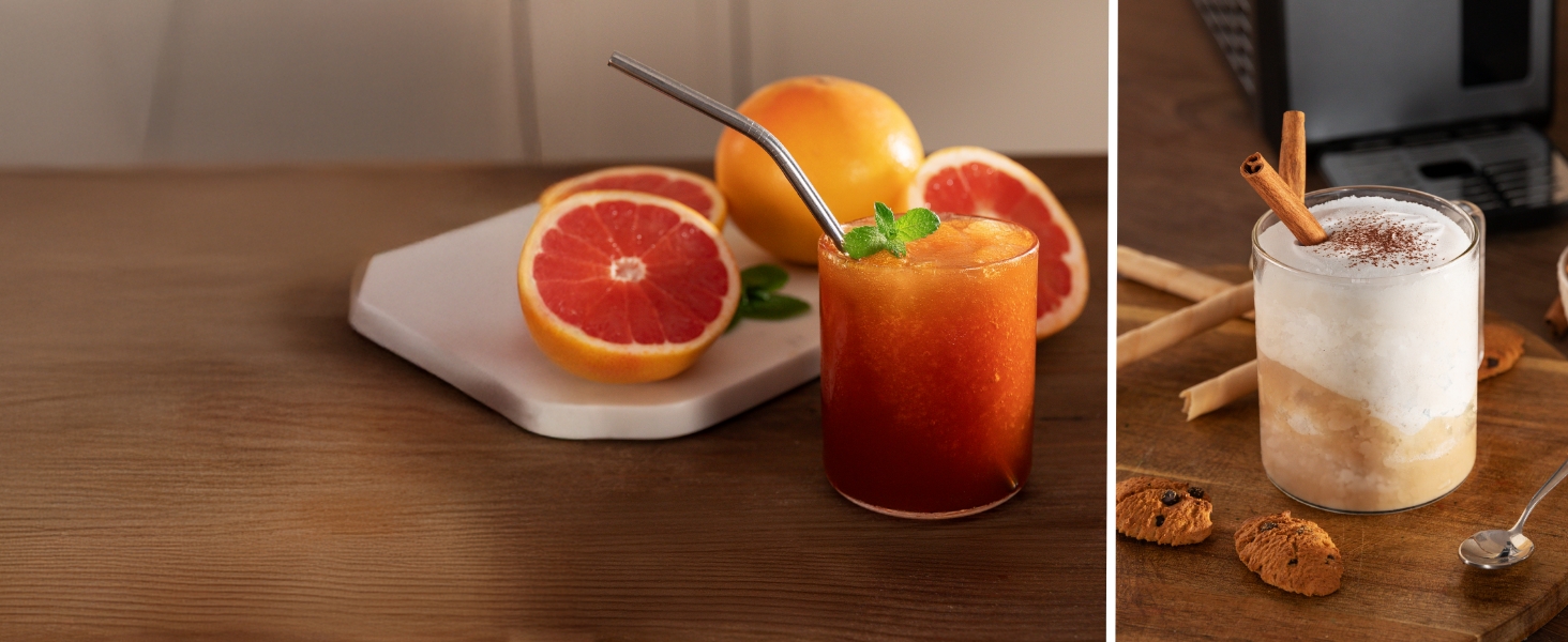 Машина для приготування крижаного напою Cecotec Slush-Eis 2.6L Twist&Ice 2600 з 6 режимами, сенсорне керування