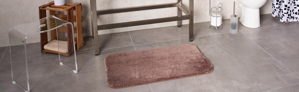 RIDDER Trendy Bad-Hocker, акриловий табурет для ванної кімнати, прозорий, 39 x 47 x 28 см