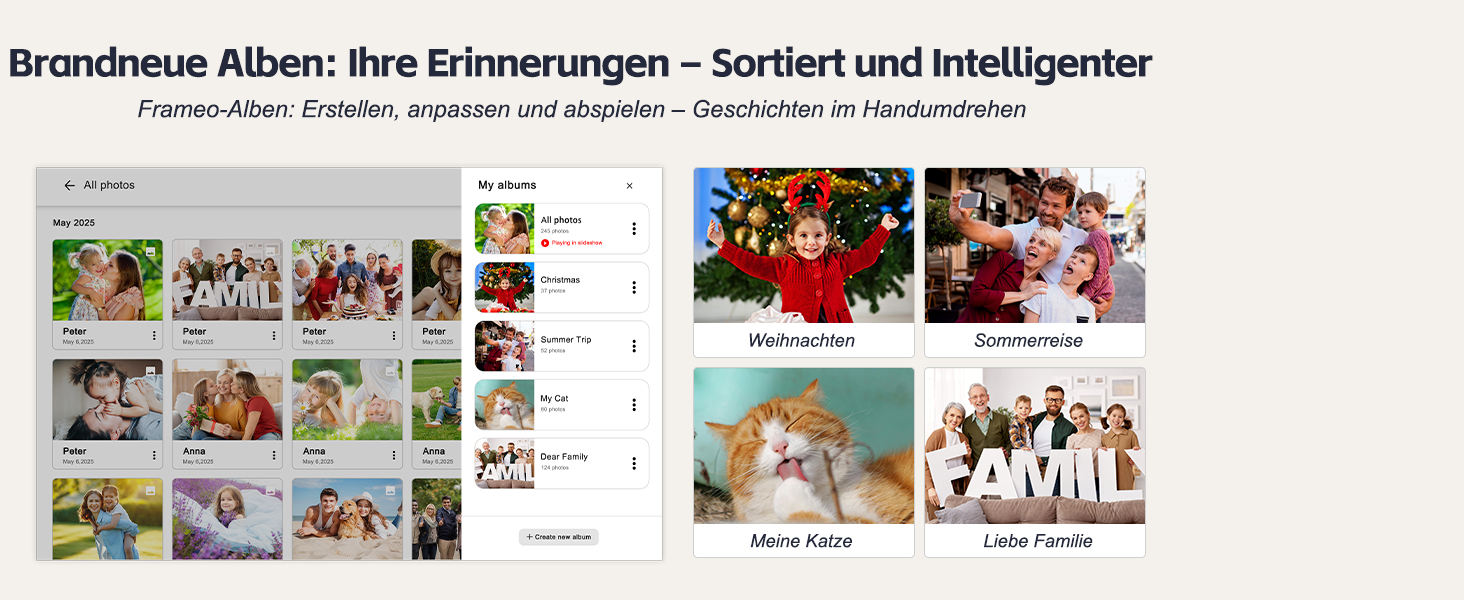 Цифровий фоторамка з дерева, Wi-Fi, 32GB, 10.1