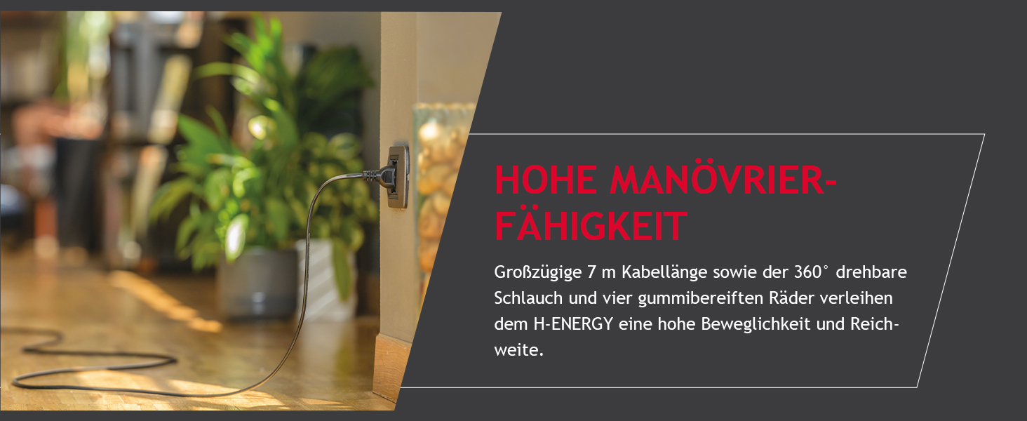 Пилголом Hoover HE520 з мішком 3,5 л, тихий (69 дBA), система автоматичного видалення мішка, фільтр EPA, насадка для тварин