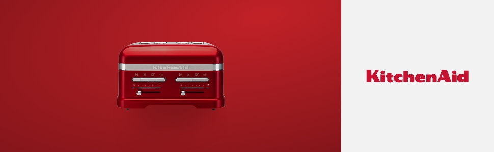 Тостер KitchenAid Artisan 5KMT2204, колір Pebble Palm (30), Liebesapfel Rot - 2 відділення