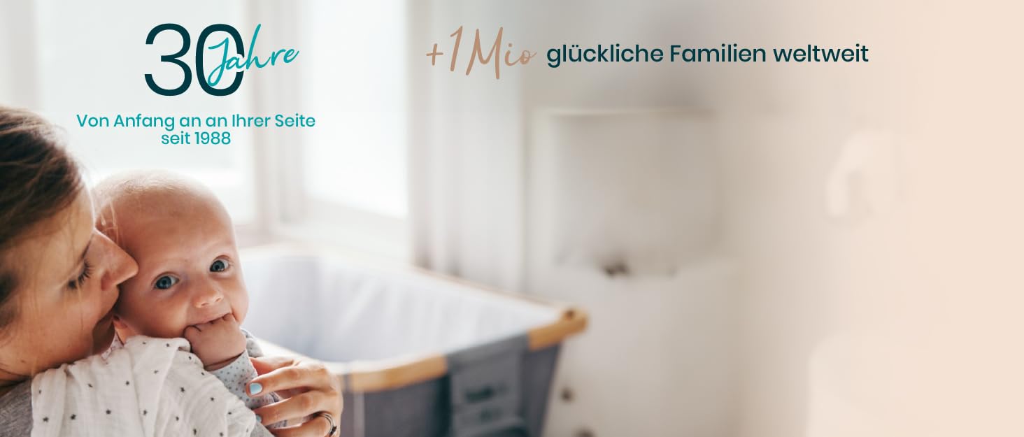 Дитячий портативний ігровий центр Tutti Bambini Laufstall - ігровий майданчик з сіткою 360°, механізмом швидкого складання, дверцятами на блискавці, килимком та сумкою для перенесення, 135 x 135 x 75 см (Бежевий)