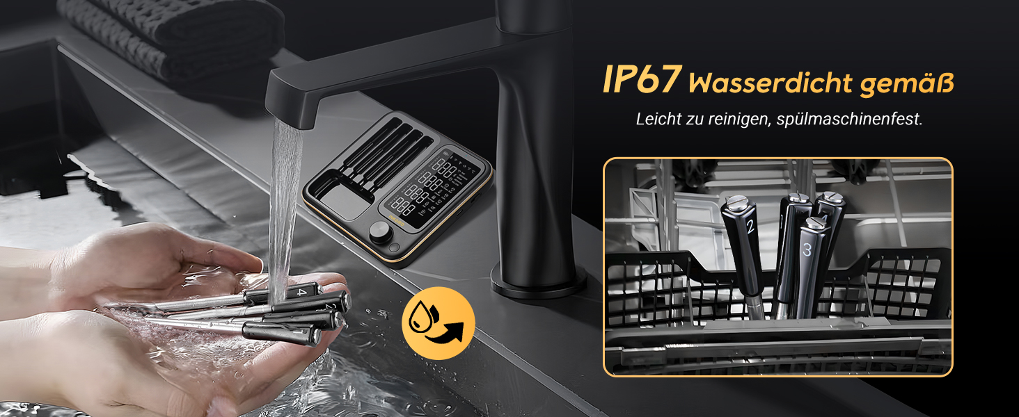 Бездротовий термометр Inkbird INT-14-BW для приготування на грилі, духовці, мангалі та фритюрниці, з Wi-Fi та Bluetooth