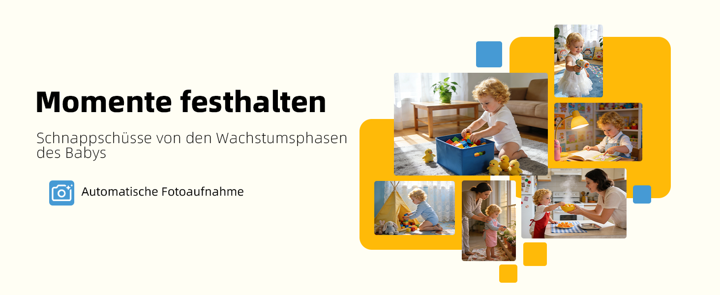 Радіоняня Ellie з камерою 2K, 5