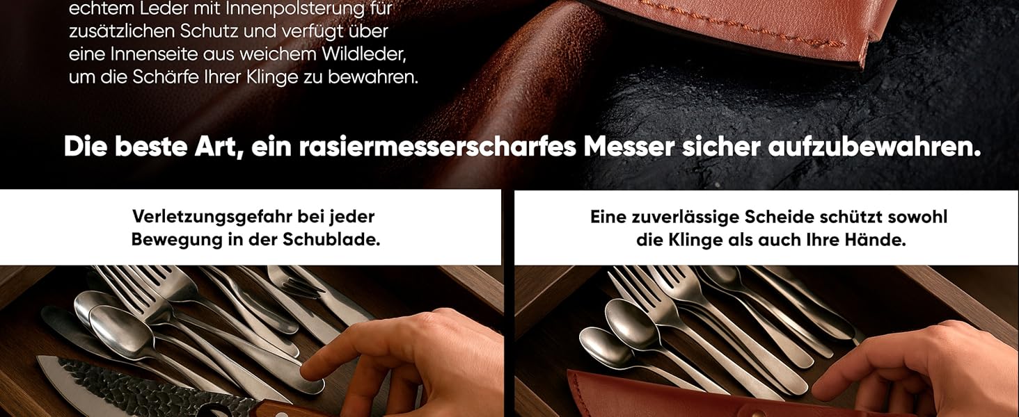 Ніж кухарський Matsato, 8 дюймів: гострий, оригінальний, для кухні, ідеальний для нарізання та подрібнення