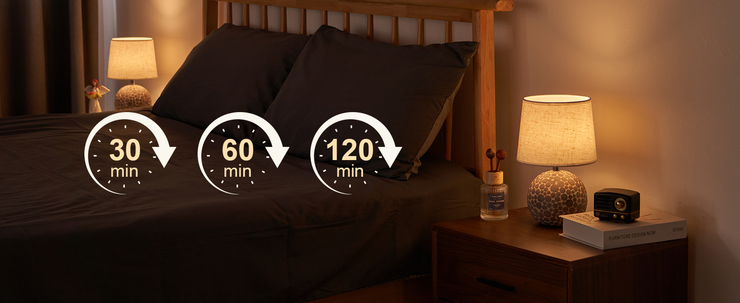 EGOBASIC LED-лампа настільна керамічна акумуляторна з пультом, бездротова, з таймером, регульована яскравість, 12 кольорів RGB, для вітальні, спальні, їдальні (вінтажний цоколь)