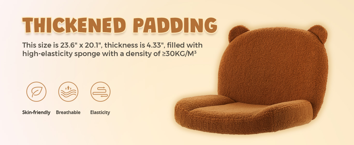 Офісний стілець IWMH без підлокітників, регульована висота, поворотний, на колесах, з тканинним сидінням, ергономічний, крісло для читання з широким сидінням для посадки в положенні 