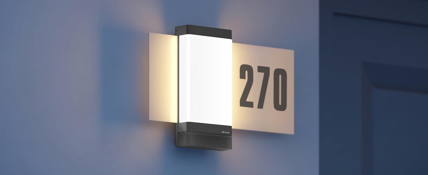 Світлодіодний прожектор Steinel XLED Home 2 S з датчиком руху та Bluetooth, поворотний 180°, 13.7 Вт, 1550 Лм, білий, для вулиці