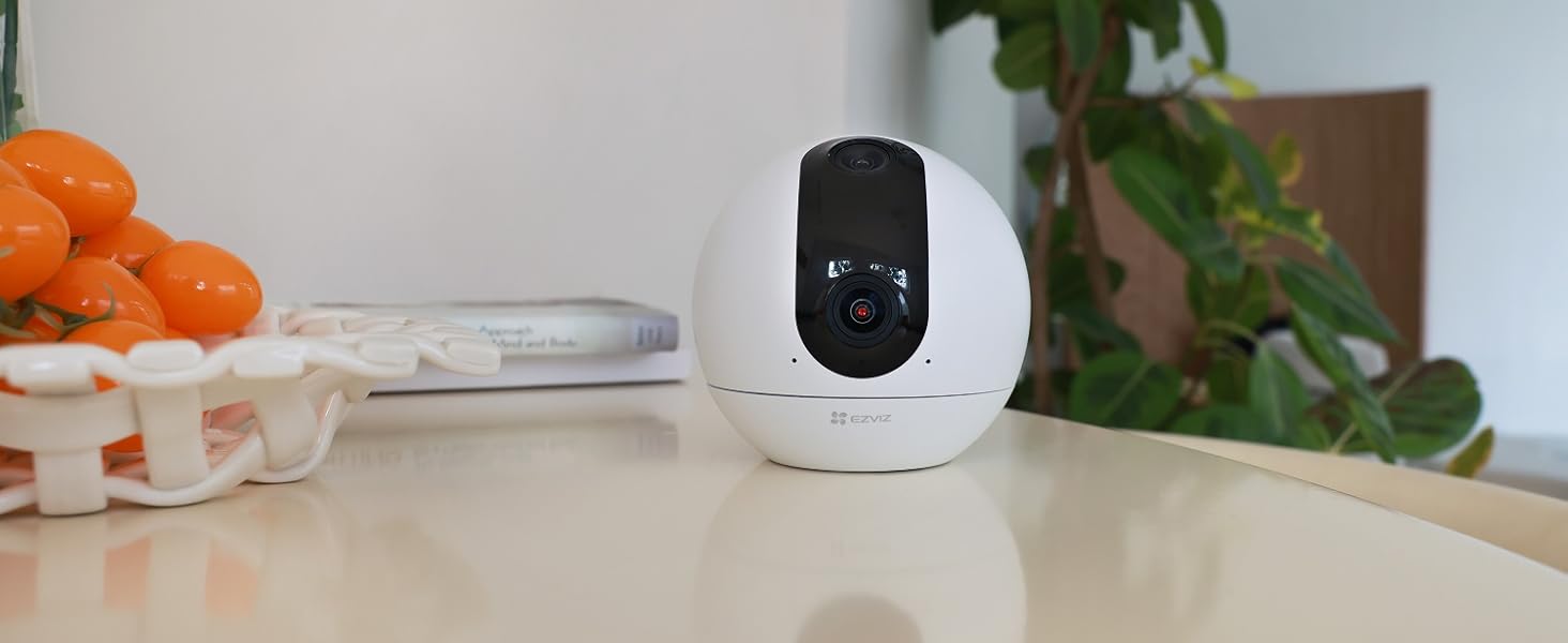 EZVIZ Зовнішня Wi-Fi камера 2K CB3 з акумулятором: бездротова, з нічною зйомкою, розпізнаванням людей/авто, сиреною, прожектором та двостороннім аудіо