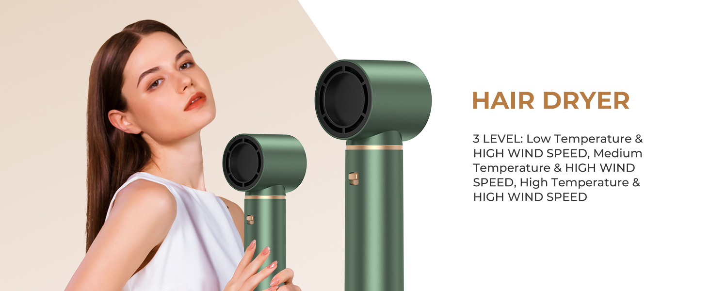 MogaWave Air Styler Pro 6 в 1: Фен-щітка, стайлер для волосся 1000W (Сірий)