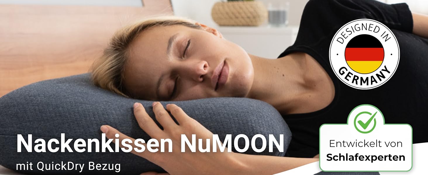 Ортопедична подушка maBELLA з ефектом пам'яті (Memory Foam) та терморегулюючим чохлом Thermic Quickdry