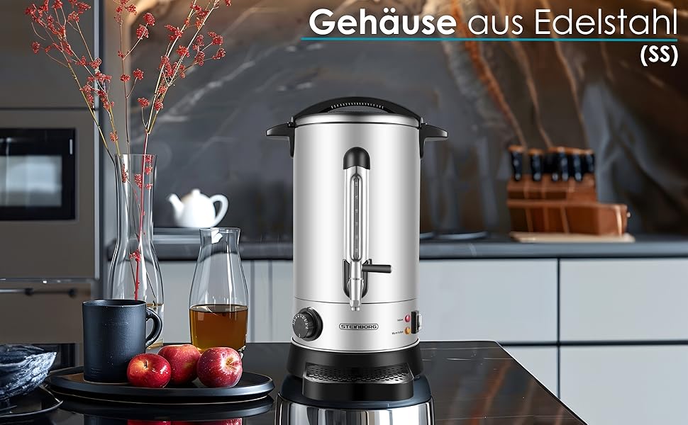 Нагрівач води 10 літрів: чайник, диспенсер для гарячих напоїв, термопот, бойлер для води 30-110°C