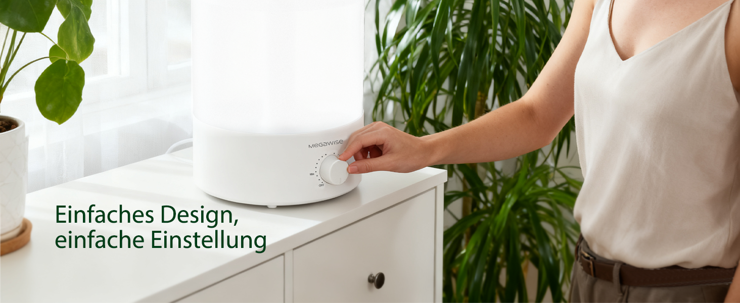 Набір з 2 ультразвукових зволожувачів повітря H1-XIT по 3.5Л, холодний туман, верхній залив води, безпротікання, для дитячої кімнати, спальні та вітальні, білий