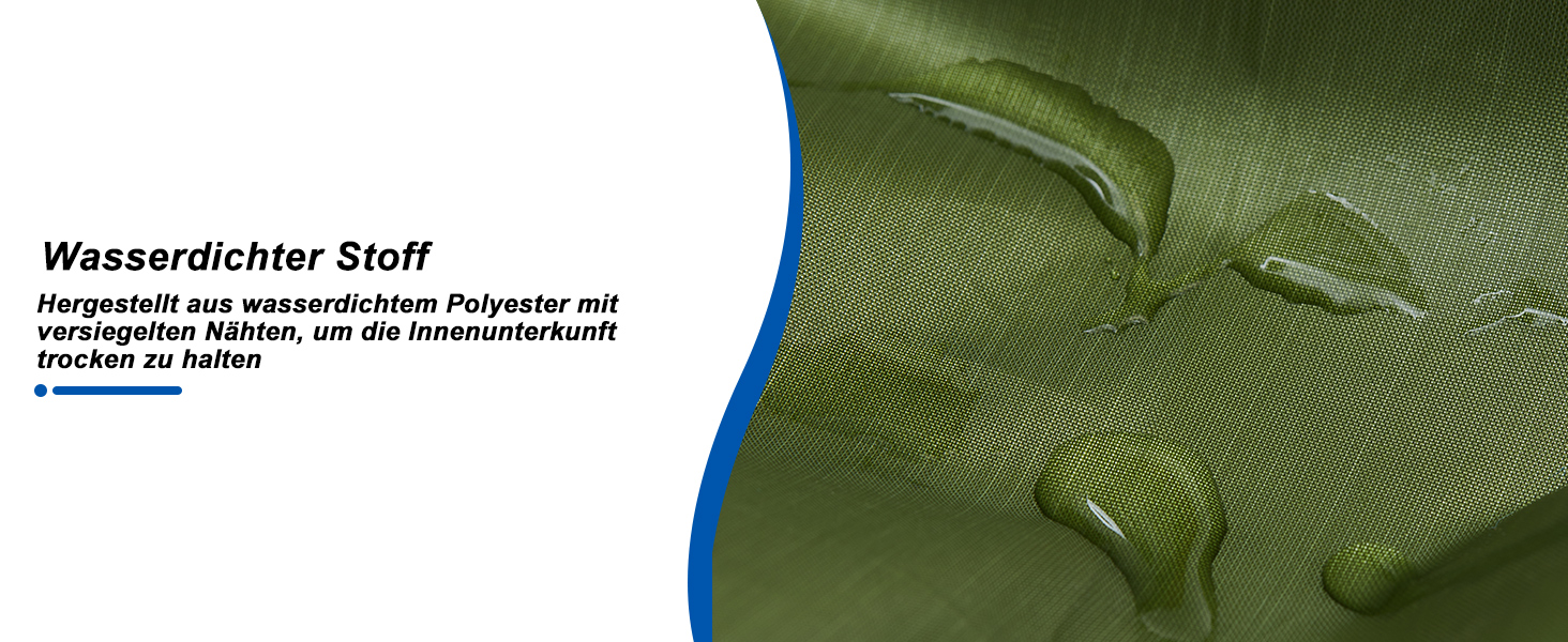 CLIPOP Намет Pop-Up, водонепроникний, легкий, одношаровий, для весняного кемпінгу, простий у встановленні – для пляжу, походів, фестивалів, відпочинку на природі (Зелений)