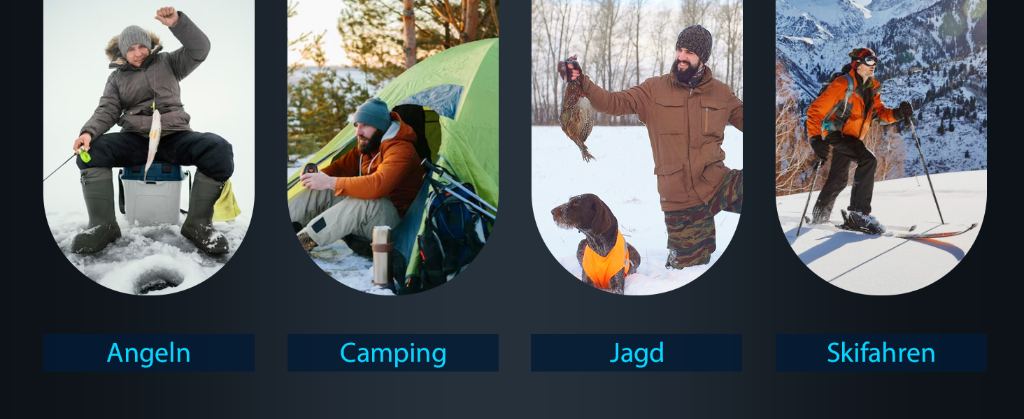 Електричні грілки для рук VTHW, 2 шт. - перезаряджаються, 20 годин тепла, 3 температурні режими, USB, для спорту та Raynaud's/артрит (чорний)