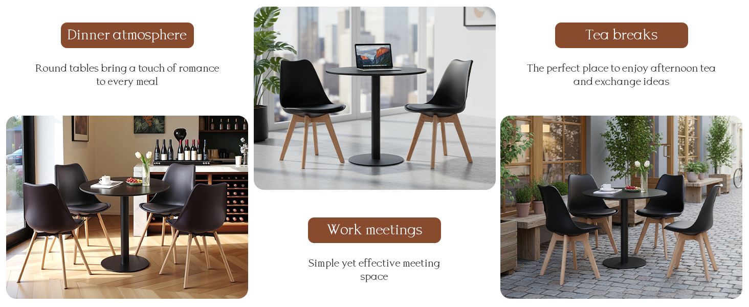 Круглий обідній стіл для кухні, вітальні, балкону. Білий, 70x70 см.