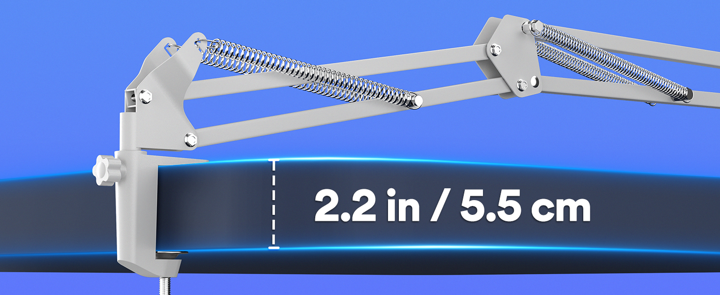 Мікрофон Maono BA20 з кріпленням-стійкою для подкастів, геймінгу та стрімінгу (білий)