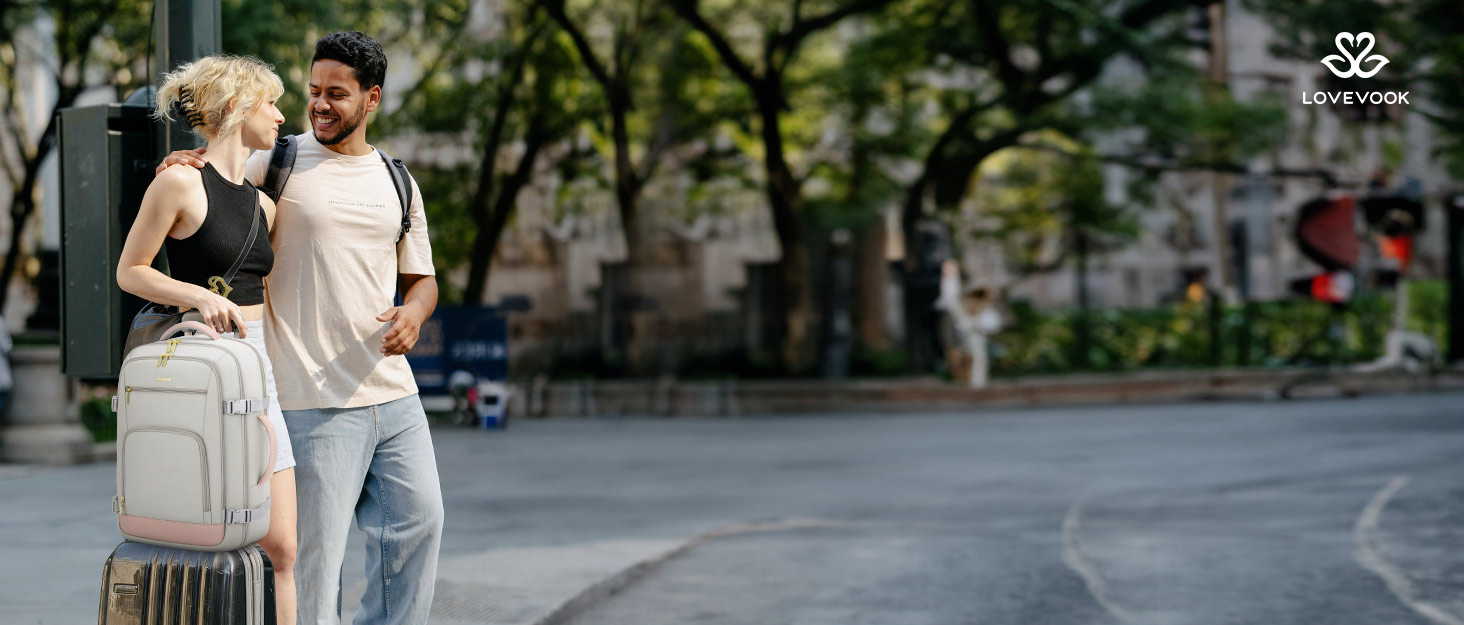 Рюкзак для ручної поклажі LOVEVOOK 40L, для ноутбука 17