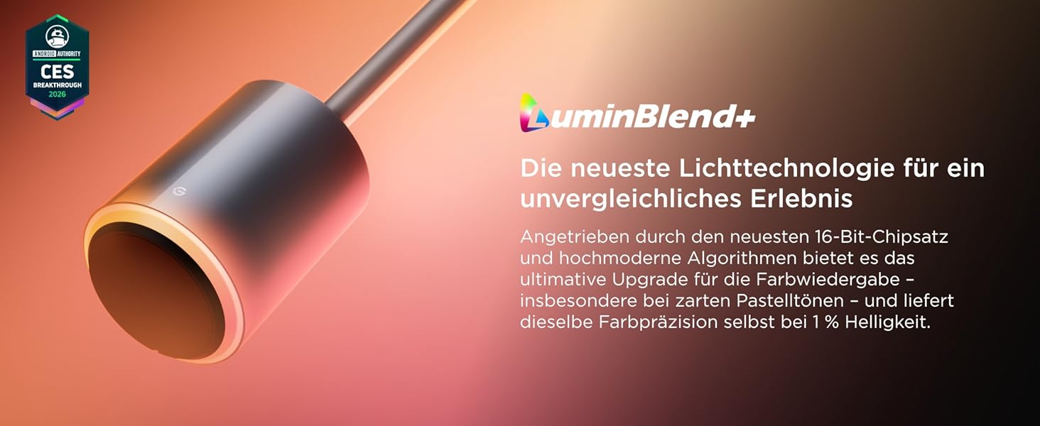Розумна торшерна лампа Govee Stehlampe 3 з технологією LuminBlend+, RGBWWIC, яскравість 2100лм