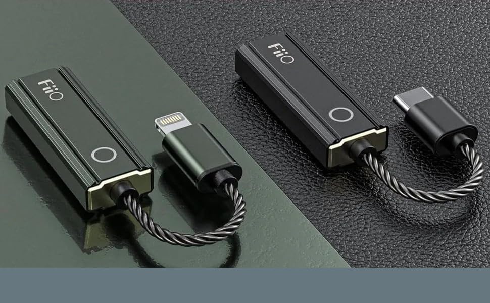 Підсилювач для навушників FiiO JadeAudio KA1, USB-ЦАП, висока роздільна здатність, для смартфонів/ПК (Lightning)