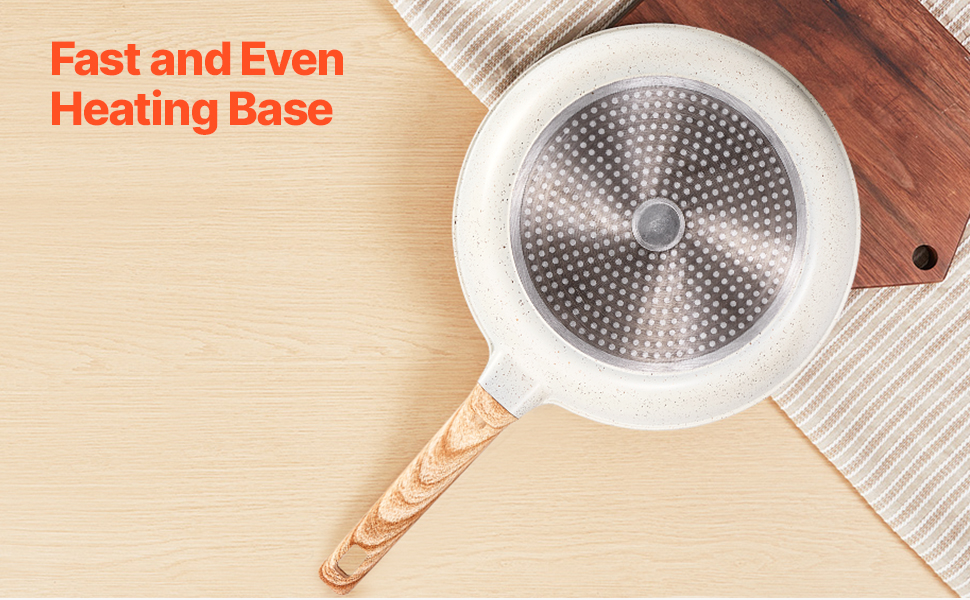 Набір каструль та сковорідок VEVOR з нержавіючої сталі (19 предметів) з кришками з термостійкого скла, антипригарне покриття, для кухні та кемпінгу, підходить для приготування соусів, тушкування та варіння (білий)