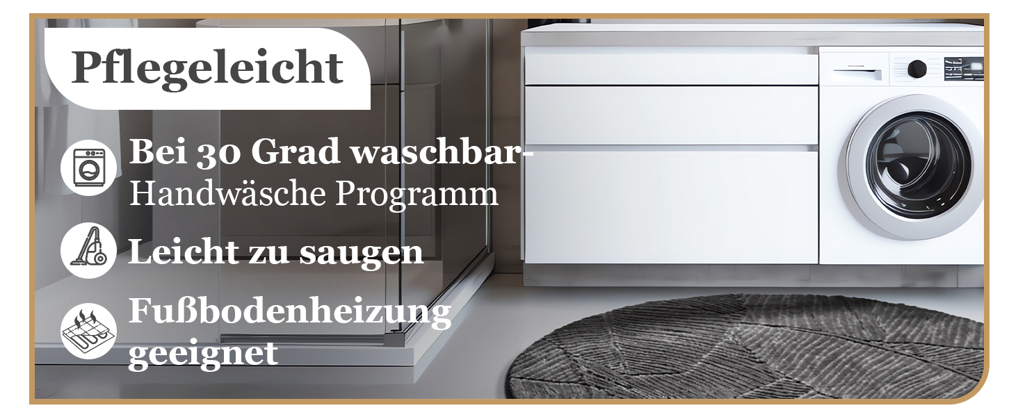 Килимок для ванної кімнати Taracarpet з антиковзаючим покриттям, 80x150 см, зелений з листям