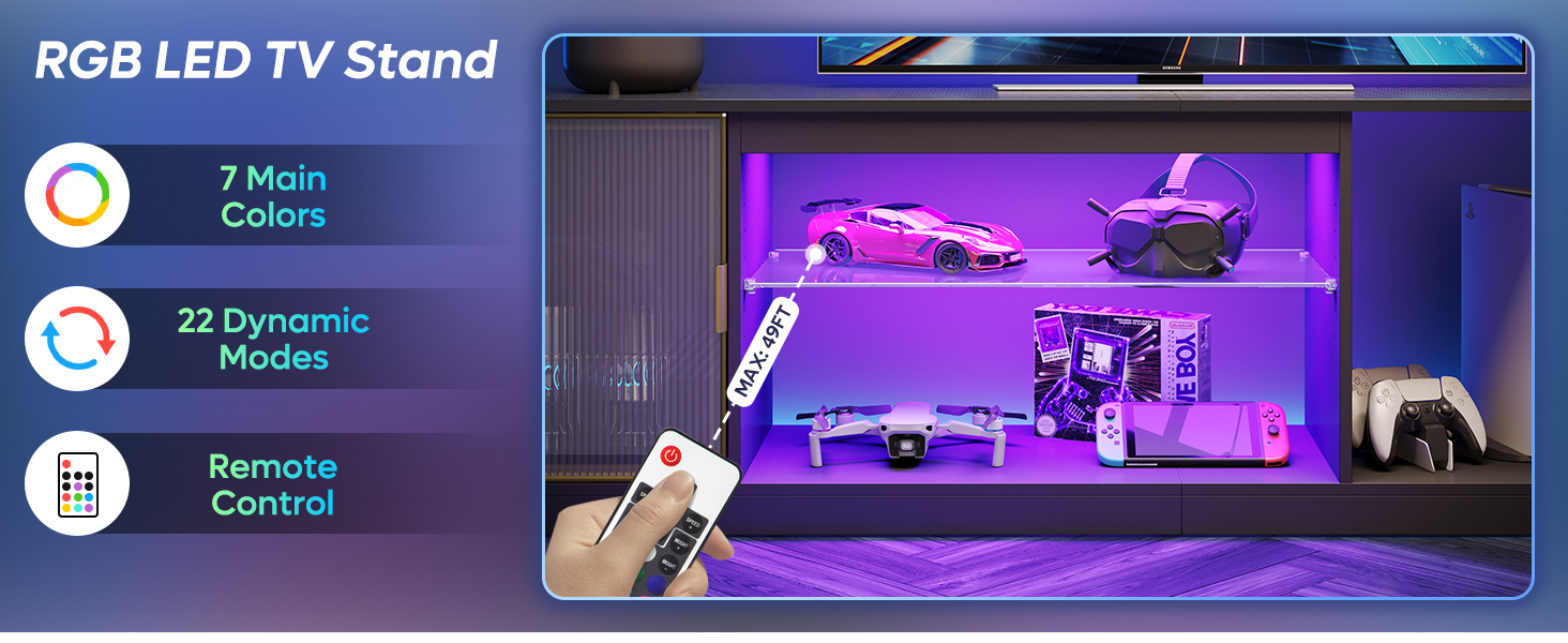 Тумба під ТВ Bestier для 55/60