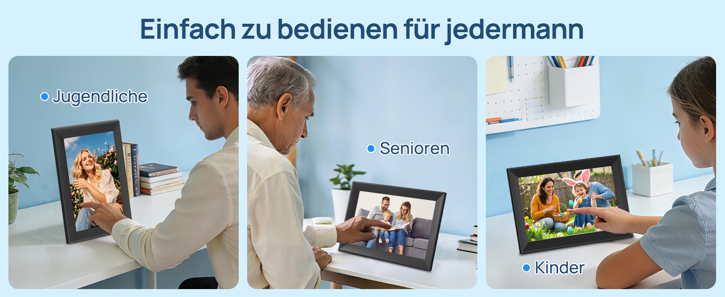 Цифрова фоторамка Frameo 10.1