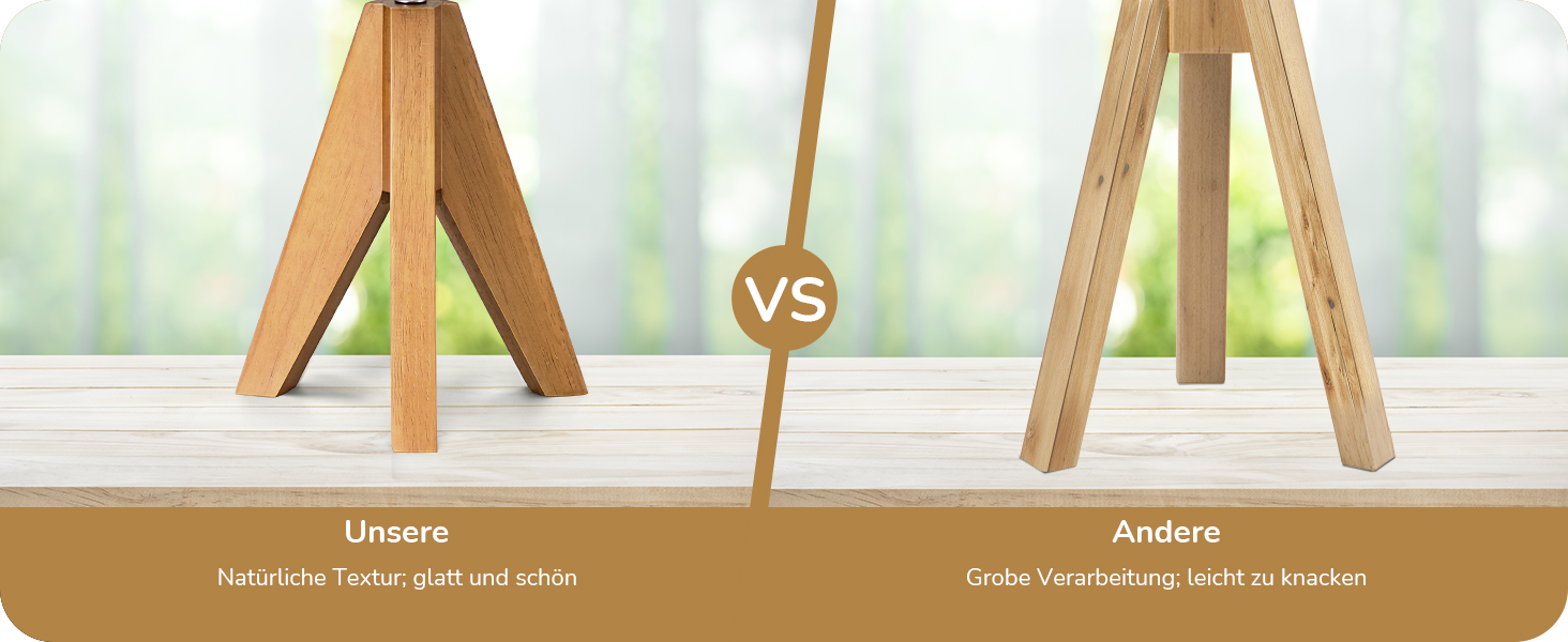 LED настільна лампа EDISHINE з ручним плетінням абажуру та дерев'яним штативом, 2700K тепле світло, бохо стиль для спальні, вітальні та готелю, з лампою E27 4W (сучасний дизайн)