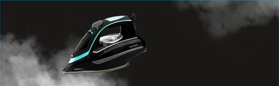 Праска Cecotec Dampfbügeleisen 3D ForceAnodized 750 Smart: 3100 Вт, LCD, антинакип, автоматичне вимкнення, 400 мл, Eco-режим