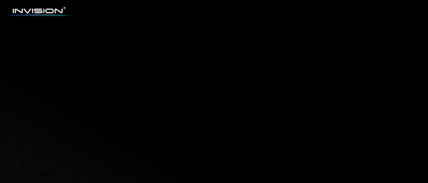 Кріплення для монітора Invision Vortex Gaming – 27–57 дюймів – Curved & UltraWide – RGB LED – 3–18 кг (VR200)