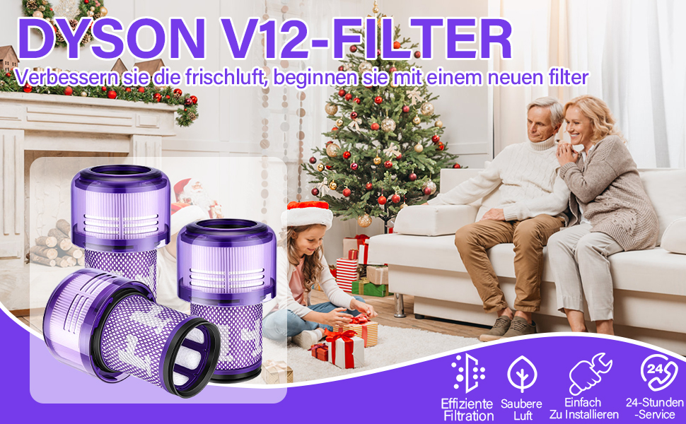 Фільтр Dyson 3 шт. , фільтр Dyson v12 для пилососів Dyson V12 Slim, V12 Detect Slim Vacuums, Dyson V12 Detect Slim, V12 Detect Slim Extra, змінний фільтр Dyson v12 Slim Absolute, заміна V12-3 шт.