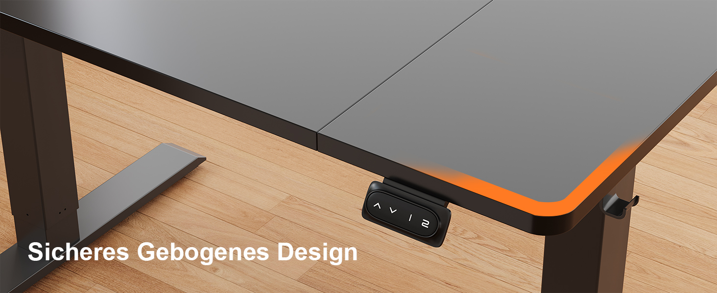 Регульований стіл JUMMICO Standing Desk: електричний, з пам'яттю, білий (160 x 70 см)