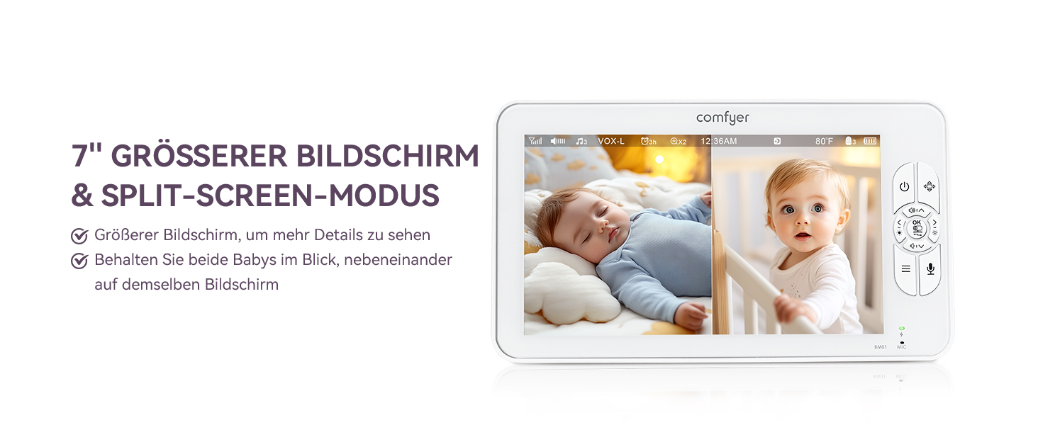 Радіоняня з двома камерами 7