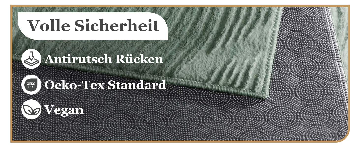 Килимок для ванної кімнати Taracarpet з антиковзаючим покриттям, 80x150 см, зелений з листям