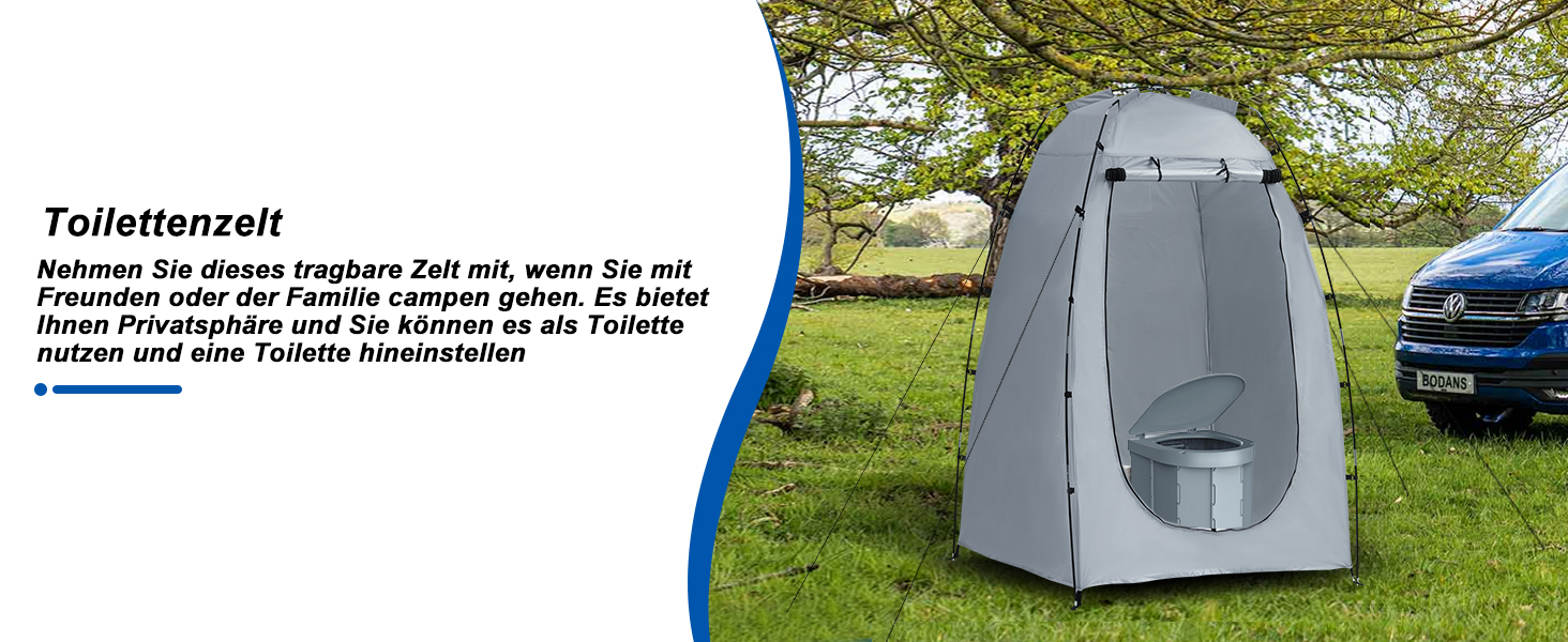 CLIPOP Намет Pop-Up, водонепроникний, легкий, одношаровий, для весняного кемпінгу, простий у встановленні – для пляжу, походів, фестивалів, відпочинку на природі (Сірий)